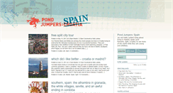 Desktop Screenshot of pondjumpersspain.com
